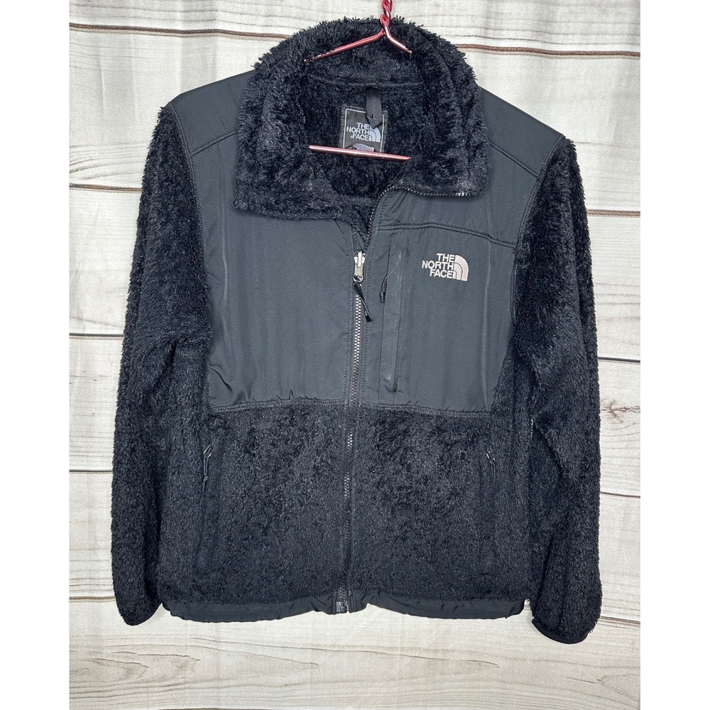 The North Face Denali Fleece Jacket Women S Black Polartec Full Zip Warm Outdoor